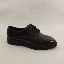 Office London Shoes Womens Size 6 Burgundy Leather Oxford Lace Up Smart Casual