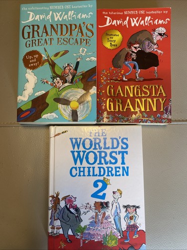 David walliams book bundle set - david,