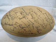 Signed Gilbert Rugby Ball