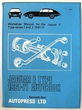 JAGUAR E Type Car Workshop Manual 1961-71 AUTOBOOK 297 #ISBN 0851472974