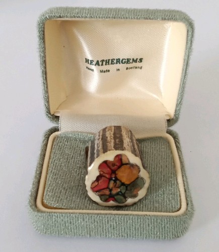Vintage scottish heathergem - vintage,