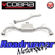 Cobra Mazda RX8 Exhaust RX-8 2.5" Cat Back System Stainless Steel (03-12) MZ08