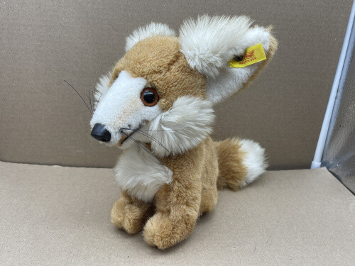 Steiff animal fox 22cm good - fox, 22cm.