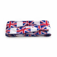  Union Jack Flag Patriotic UJ Shoe Laces Flat Boot Laces Football Skate Trainer 