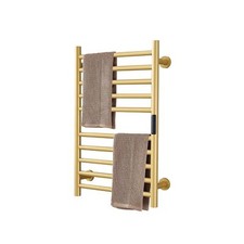 Gold Heated Towel Warmer
