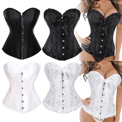 Women black corset - women's, top