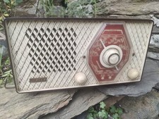 Vintage Stella Bakelite Cased Radio Untested