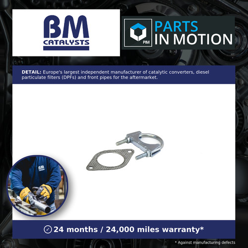 Exhaust pipe fitting kit fits - fitting,