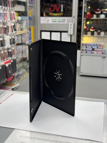 Black single dvd case - single,
