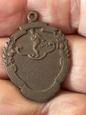 Vintage Bronze Football Medal- Circa Early 20th Century