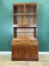 Mid Century Modern Teak Glass