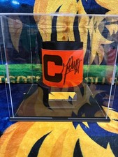 Hand Signed Johan Cruyff Captains Armband With COA & Display Case Autograph 