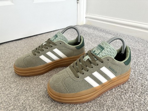 Adidas gazelle bold khaki - gazelle,