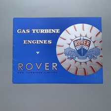 Rover gas turbine engine - turbine,