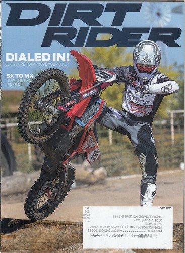 Dirt rider july - rider,