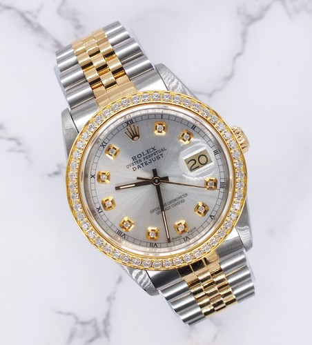 Mens rolex datejust silver - mens,