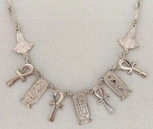 Vintage egyptian hallmarked - vintage,