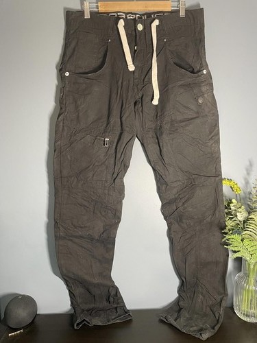 Police w34 long black - black, cargo
