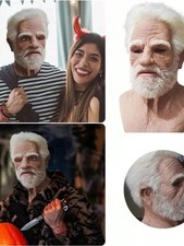 Realistic Old Man Mask