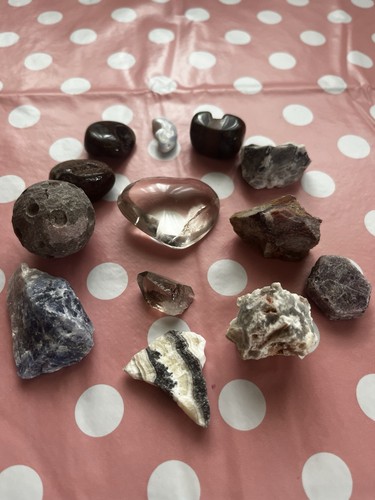Natural mineral gemstones - natural,