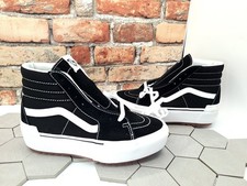 Vans Sk8 Hi Stacked Black