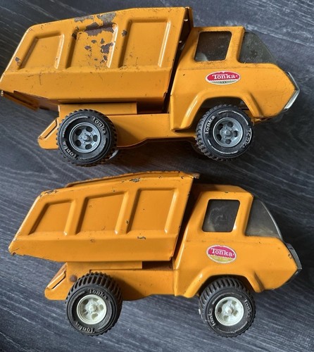 Vintage tonka tipper trucks - vintage,