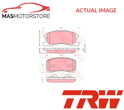 Brake pads set braking pad - braking,