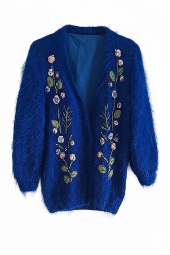Vintage mohair embroidered - vintage,