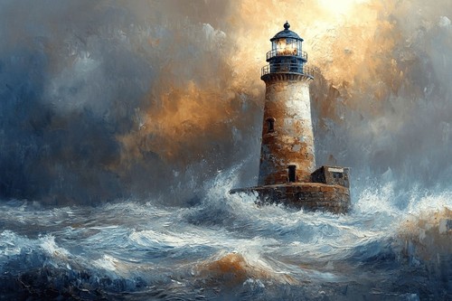 Lighthouse seaside beach - lighthouse,