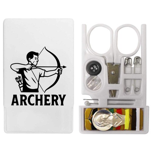 Archery hobbyist shooting a - 'archery,
