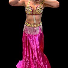 Luxury Pink Belly Dance