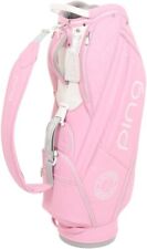 PING Golf Ladies Cart Caddy Bag SOFT PU 9 x 47 inch 3.1kg Pink CB-L2302