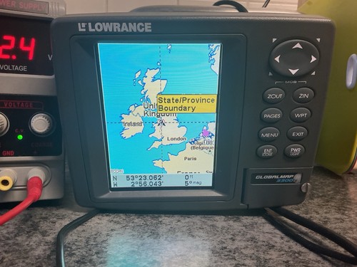 Lowrance global map 3300c - map,
