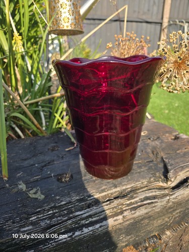 Vintage art deco davidson ruby - art,