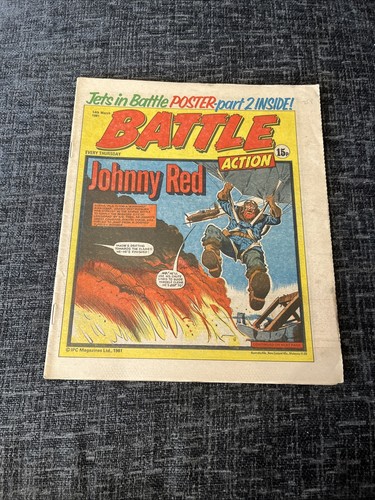 Battle comic march 1981 - march,