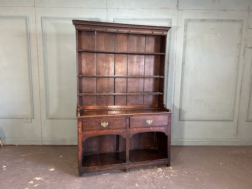 Antique oak welsh dresser 19th - welsh,