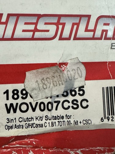Vauxhall astra corsa clutch - astra/corsa, c