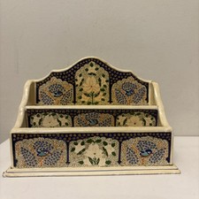 Vintage Hand Painted Wooden