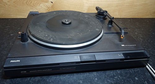1980s philips turntable type - 1980s,