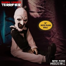 Mezco Toyz TERRIFIER ART THE CLOWN MDS 18” ROTO PLUSH DOLL IN STOCK