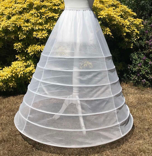 Hoop line wedding dress - hoop,