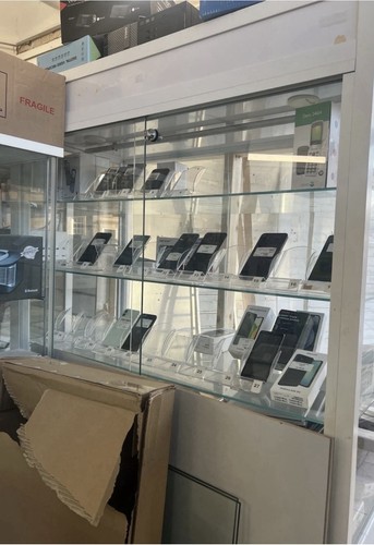 Strong glass display cabinet - glass, cabinet-