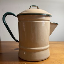 Vintage Enamelware Coffee Pot