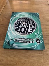 Guinness World Records 2013 Hardcover Edition Great Condition
