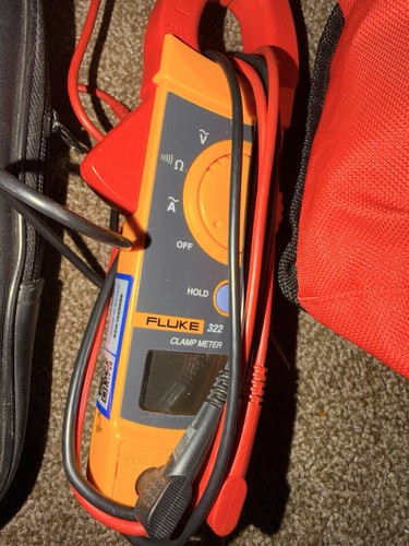 Fluke 322 rms clamp meter - fluke,