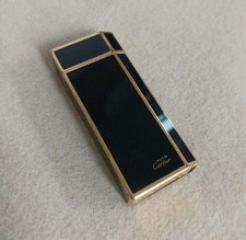 Cartier gas lighter smoking Tobacco must de Cartier lighter gold black swiss