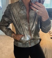 Zara Metallic Silvery /Grey