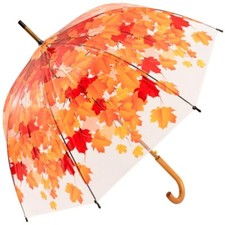 Autumn Leaf Canopy Dome Clear