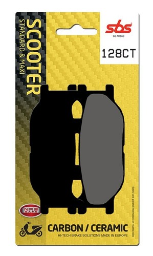 Sbs 128ct brake pads anterior - brake,