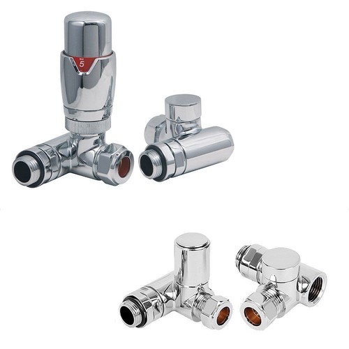 Chrome dual fuel thermostatic - chrome,